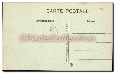 Clermont-Ferrand — Fábrica Michelin — Entrada dos Ateliês — G.d'O. — Verso