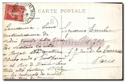 Clermont-Ferrand — Widok ogólny — L'Auvergne, 921 — Rewers