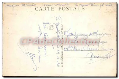Le Mont-Dore — Vue générale — G. d'O. - 1409 — Verso