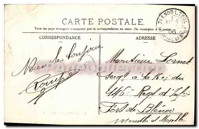 Royaumont-les-Bains — Interior del Parque Bargoin — L'Hirondelle de Paris, n°591 — Reverso
