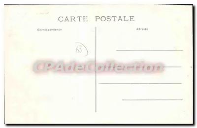 LE PUY-de-DOME — El Observatorio y las Ruinas bajo la Nieve — M.T. I.L. — Reverso
