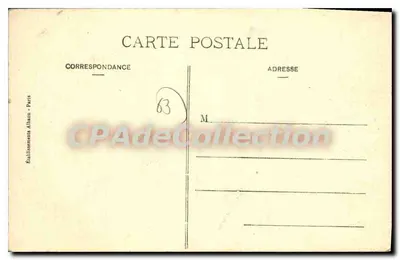 चाजेरॉन के किला — पुरानी ऑवर्ग्ने — प्रकाशक ई. एच. / ए. लोरोच 1913 — पीछे
