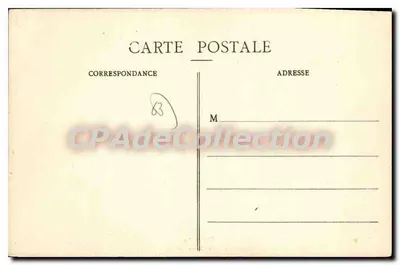 Saint-Nectaire — Ruiny zamku feudalnego (Rysunek Isabey) — Rewers