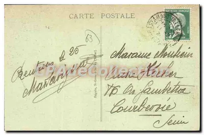 La Auvergne pintoresca — Interior Auvergnat — Ideal — Reverso