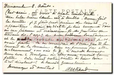 Castelo de St-Cirgues (P.-de-D.) — Auvergne, Vale da Couze Pavin — Edit. Rouvel e Courtois — Verso