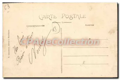 Viaduto das Fades (P. de-D) — descrição técnica — G. Cinaumont, editor em Montluçon, n° 322 — Verso