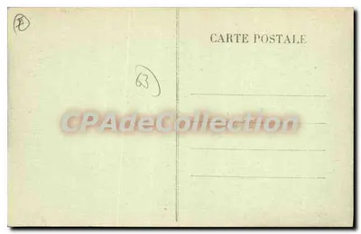 Ambert — A Fonte das Avenidas com suas Grandes Águas — Papelaria L. 1933, Ambert, n°276 — Verso