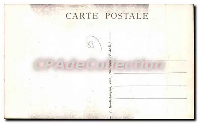 Gipfel des Puy-de-Dôme — Denkmal für den Flieger Renaux — Verlag I. Gontlefangas (P.-de-D.) Nr. 1122 — Rückseite