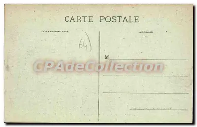 Bayonne — Ingang van de Kasematte van het Nieuwe Kasteel — M. D. — Achterkant