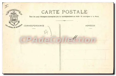 Biarritz - Termas Salinas e Hotel Biarritz-Salins — Eug. Pacault, editor-fot., Biarritz, n°28 — Verso