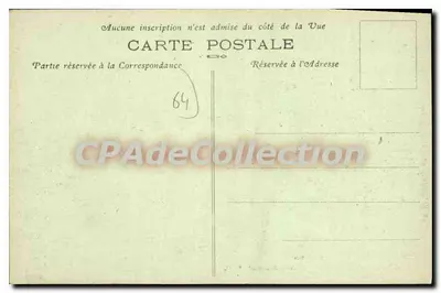 Biarritz (B.P.) — Casino Bellevue — Fototipia Marcel Delboy, Bordeaux, n°154n — Verso