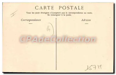 Pau — O Gave e a Cadeia dos Pirineus — editor desconhecido, n° 31 — Verso