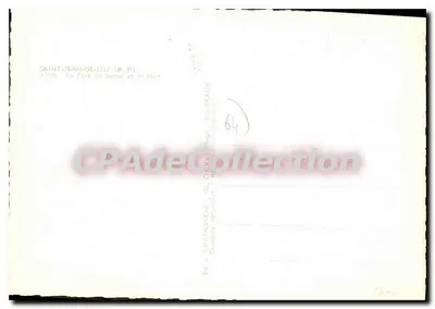 Pyrénées Orientalne — Ilustrowana karta turystyczna — Wyd. L. Chataigneo, 64 — Rewers