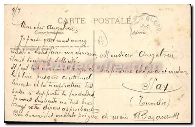 Oloron-Sainte-Marie — El barrio de la Calle de España — Le Pyrénées Illustrées, n°673 — Reverso