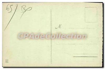 Les Hautes-Pyrénées — Castelo de Sainte-Marie — editor LUX, n° 312 — Verso