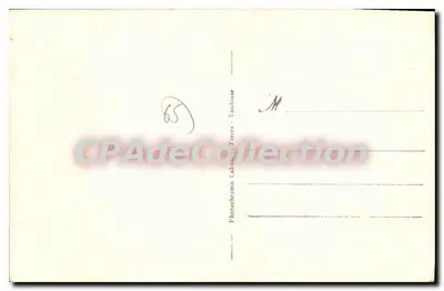 Stary pasterz na górze — Pireneje — Fotochromo Lakouche-Freira, Toulouse, n°378 — Rewers