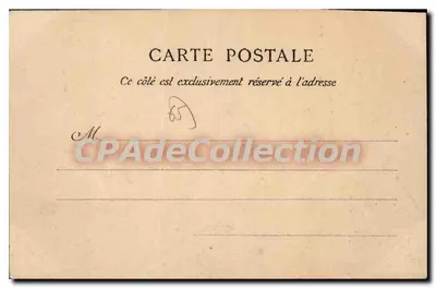 Algemene uitzicht van Bagnères — n°13 — M.D., uitg. Bordeaux — Achterkant