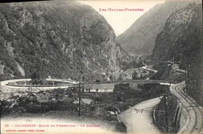 Cauterets - Pierrefitte Yolu - Le Limacon — Les Hautes-Pyrénées — L'Ototype Labouche Frères, Tourouse