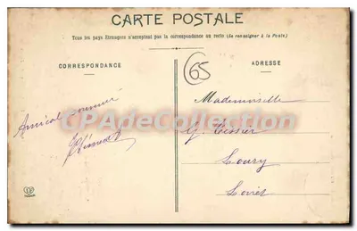 Bagnères-de-Bigorre — Wieża Jacobinów — Fototypia Labouche Frères, Toulouse — Rewers