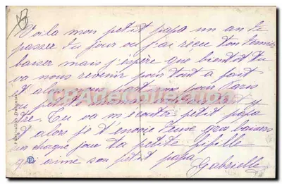 La Columna de la Duquesa de Berry y el Gouffre — Lux-Saint-Sauveur (H.P.) — Reverso