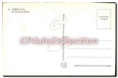 Os Torreões de Carol — Carol (P.O.) — Edições Narbo — Verso