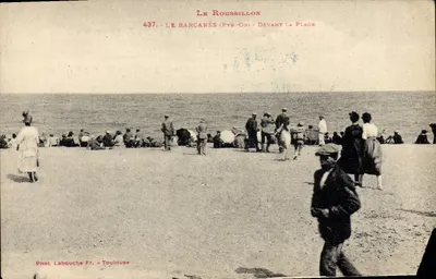 Le Barcarès (Pyr.-Or.) - Diante da Praia — Fot. Labouche Fr. - Toulouse, n° 437