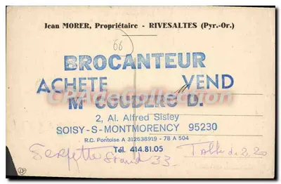 Le Barcarès (Pyr.-Or.) - Diante da Praia — Fot. Labouche Fr. - Toulouse, n° 437 — Verso