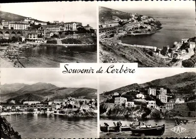 Cerbère — vista panorâmica — PAP n° 6573