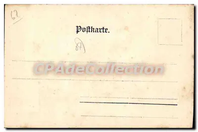 Estrasburgo vista do Oeste — Estabelecimento das Artes Gráficas, Série VIII, Número 263 — Verso