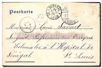 Straßburg — Broglieplatz — uitgever niet geïdentificeerd — Achterkant