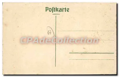 Estrasburgo — Ninho de Corujas — editor não visível — Verso