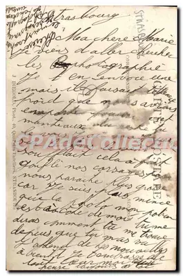 स्ट्रासबर्ग — पैनोरमा दृश्य — जे. डीबॉल्ट, फोटोग्राफर, स्ट्रासबर्ग — पीछे