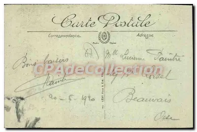 Strasbourg — A Cour do Corvo — LL. n°102 — Verso