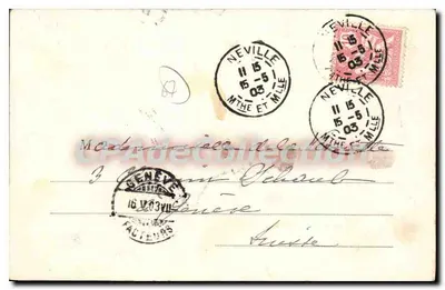 Górne baseny Nideck — Nasza Alzaska — Wydawca Ad. Wach, Strasburg, nr 16 — Rewers