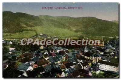 Schirmeck (Vogesen) — Kämpfe 1914 — Verlag W. Springer i. Elsaß, Straßburg