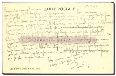 Kapłan w wiosce z Alzacji — 34a — Wydawca: Les Beaux Sites de France — Rewers