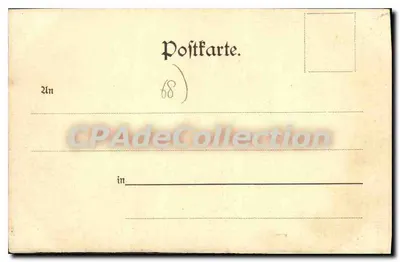 Mulhouse — Prefeitura — C. Simendinger editor Mulhouse — Verso