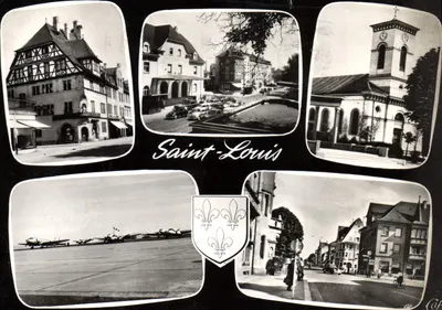 Saint-Louis (Haut-Rhin) — vista panorâmica — Réal Photo