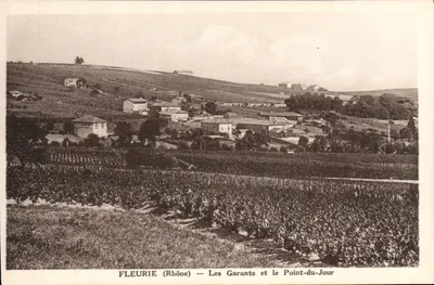 Fleurie (Rhône) — Os Garants e o Point-du-Jour — Editor Cron Pellerin, n° 779