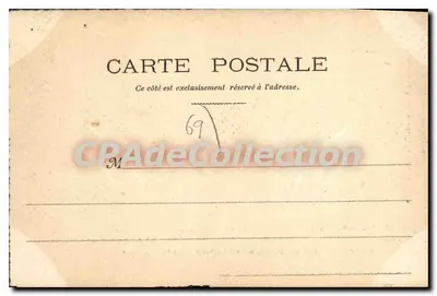 Lyon Antigo — Velha Praça dos Cordeliers e Coluna Astronômica — A. Storek & Co, Lyon — Verso