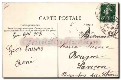 Uma florescência — decoração floral em relevo — editor ELD, número de série não visível — Verso