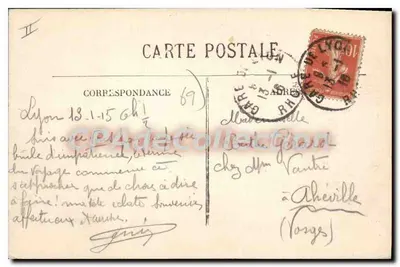 Een gedachte van Lyon — uitgever L.R. n°163 — Achterkant