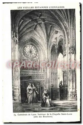 Sint-Lucaskerk te Lyon — Binnenkant van de Kapel van Sint-Lucas (de zogenaamde Borbones) — S. Farges, Lyon