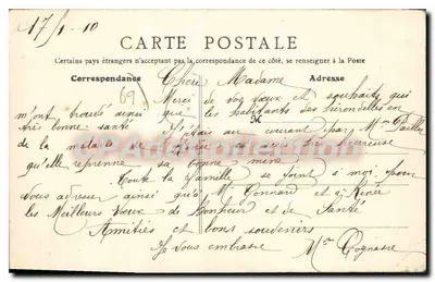 Lyon - Perspectiva da Rue de la République — B.R. PARIS n°2810 — Verso