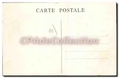 Saint-Vérand (Rhône) — Castelo da Garde — Editado por Parcherel - Cliché Delorme — Verso