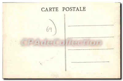 Beaujeu (Rhône) — Widok ogólny; w tle, zamek Sierów z Beaujeu — Rewers