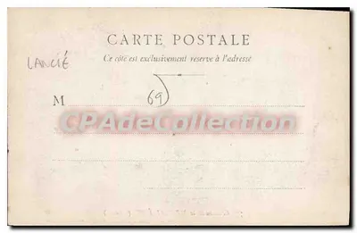 Castelo de la Merlatière — Lancié — Fototipia Bourgeois frères Chalon-a-Saône — Verso