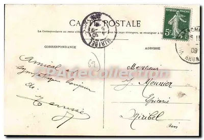 Gargouille da Igreja N.-D. dos Marais — Villefranche-sur-Saône — Coleção Lamarsalle — Verso
