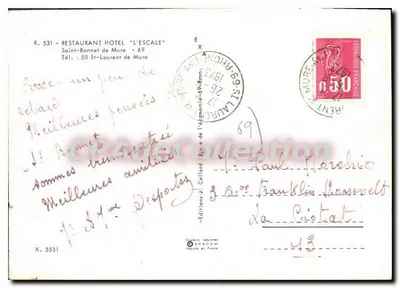 Farmácia Bollanacéria — Saint-Laurent-de-Mure — Edições SPADREM — Verso