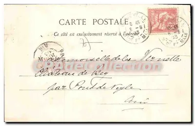 LUXEUIL — Grande Rue & Maison François Ier — Saint-Dizier, impresso por A. Veuve — Verso